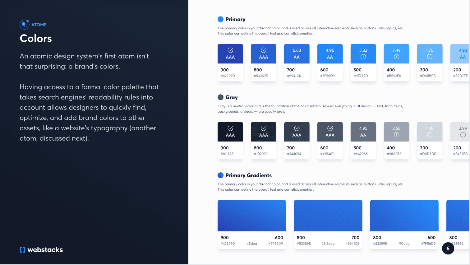 Webstacks Color Palette